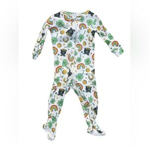 Pj Place Lucky Charm Kids One Piece pjs, 6-9 months